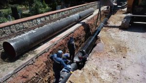 Karakaya içme suyu hattının yüzde 82’si tamamlandı