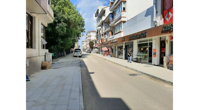 Karamürsel İnönü ve Atatürk Caddeleri yenileniyor