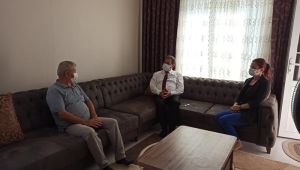 Kaymakam Güler'den şehit aileleri ve gazilere ziyaret