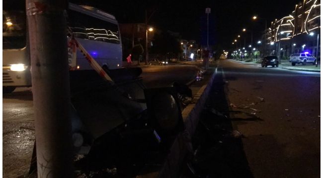 Kocaeli’de iki araç çarpıştı :9 yaralı