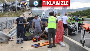 Kuzey Marmara Otoyolu’nda feci kaza!