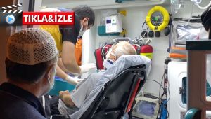 Motosikletin çarptığı yaşlı adam yaralandı