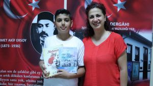 Ortaokul öğrencisinin kararı takdir topladı