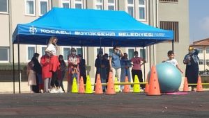 Özel gereksinimli çocuklara eğlenceli atletizm