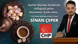 Sinan Çeper'den Kurban Bayramı ilanı