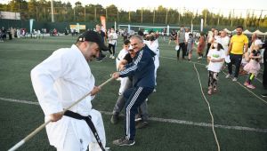 Spor festivali renkli görüntülere sahne oldu