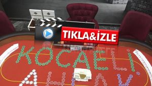 Kocaeli'de kumar oynayan şahıslara suçüstü baskın