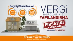 Vergi yapılandırmasında son gün 31 Ağustos
