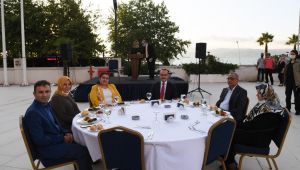 Yavuz Çifti, gazi ve şehit aileleri ile yemekte bir araya geldi