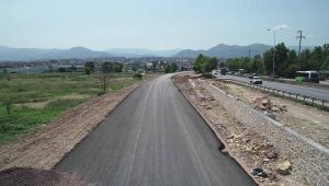 Yeni Emniyet Müdürlüğü yolu ve otoparkı asfaltlandı