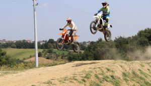 Akmeşe Motocross Parkurunda antrenman turları başladı