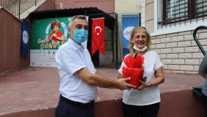 Atıklarını getiren ödülünü aldı