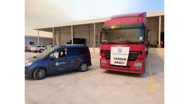 Başiskele'de yangın bölgelerine yardım seferberliği