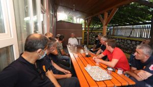 Başkan Aygün’den İtfaiye Merkezi’ne Ziyaret