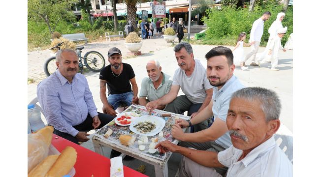 Başkan Büyükgöz’den Pazar Mesaisi