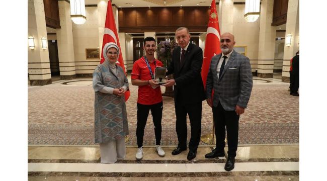 Başkan Erdoğan Şamdan'ı ağırladı!