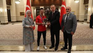 Başkan Erdoğan Şamdan'ı ağırladı!