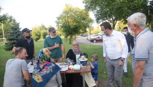 Başkan Özlü sorunları yerinde dinliyor