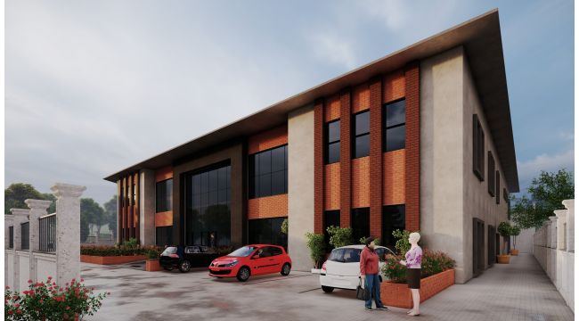 Beyaz Kalpler Merkezi’nde kaba inşaata geçildi