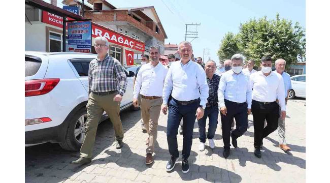 Büyükakın, ‘’137 kilometre kanalizasyon hattı döşeyeceğiz’’