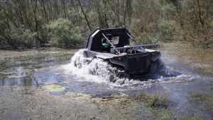 Büyükşehir’den amfibi araç ile daha etkili vektör mücadelesi