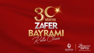Çayırova Belediyesi 30 Ağustos Zafer Bayramı ilanı
