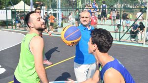 Çayırova'da sokak basketbolu heyecanı yaşanıyor