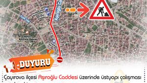 Darıca Aşıroğlu Caddesi’nde çalışma