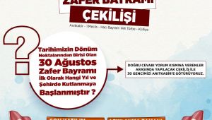 Darıca Belediyesi’nden 30 Ağustos çekilişi