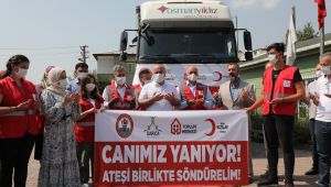 Darıca’dan Manavgat’a yardım tırı