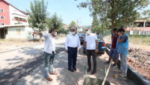 Derince’de Çalışmalar Her Noktada Sürüyor