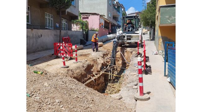 Dilovası Bağdat Caddesinde altyapı çalışmaları tamamlandı
