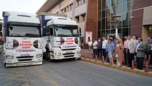 Gölcük'ten yangın bölgesine yardım eli