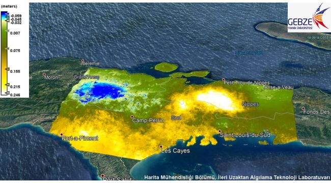 Haiti Depremi GTÜ Akademisyenleri Tarafından Haritalandı