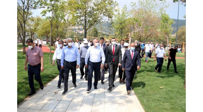 Hereke Sahil Parkı, Zafer Bayramında açıldı