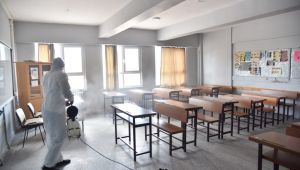 Kartepe Belediyesi'nden okullara temizlik desteği