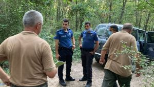 Kartepe'de ormanların kontrolü sürüyor