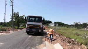 Körfez köy içi yolu daha güvenli olacak