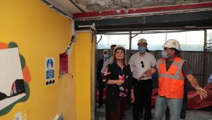 O binanın yıkımına 22 yıl sonra başlandı