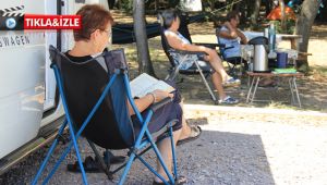 Ormanya karavan tatilcilerinin vazgeçilmezi oldu