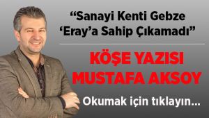 Sanayi kenti Gebze, bir Eray'a sahip çıkamadı!