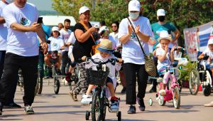 Serebral Palsili çocukların bisiklet mutluluğu