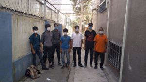 TEM'de 7 düzensiz göçmen yakalandı