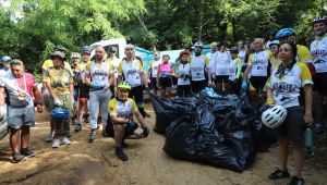 Turizm ve Bisiklet Festivali’nde çevre bilinci aşılandı