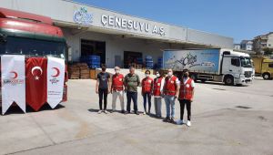 Yardım Tırı Derince’den Dualarla Uğurlandı