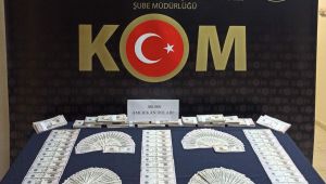 100 bin sahte doları piyasaya sürmek isterken yakayı ele verdiler