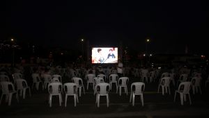 Açık havada sinema keyfi