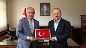 Başkan Aygün’den Kaymakam Dallı’ya hayırlı olsun ziyareti