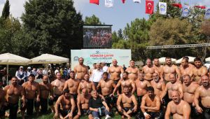 Başpehlivanlar er meydanında