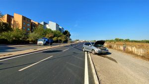 Çayırova’da sürücüsü panikleyen araç kaza yaptı! 